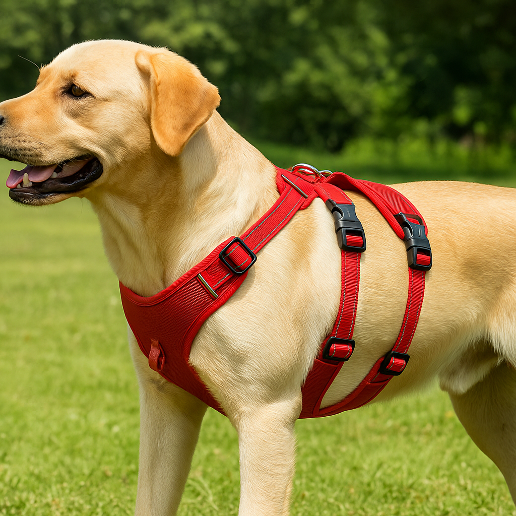 Hundegeschirr ausbruchssicher | Verstellbares & gepolstertes Sicherheitsgeschirr