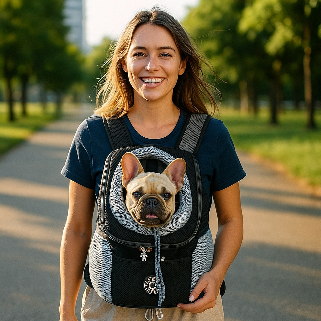 Hunderucksack für Wandern | Transportrucksack Hund klein & groß