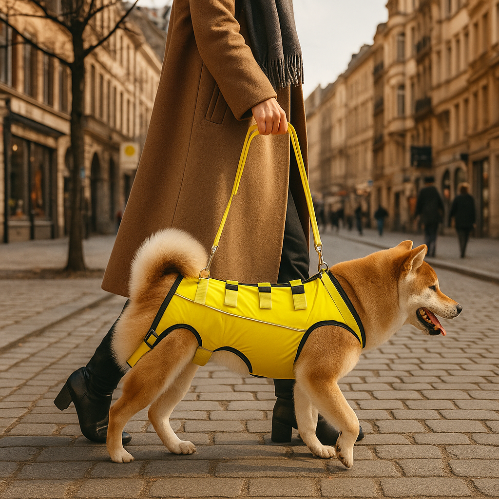 Hundetragehilfe – Hebegurt für ältere & verletzte Hunde