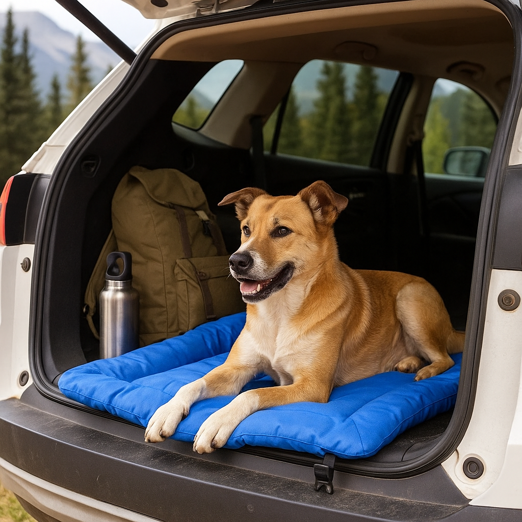 Hundebett Outdoor | Wasserdichte Reisematte faltbar & waschbar