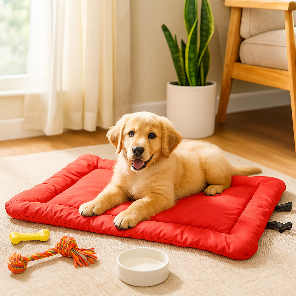 Hundebett Outdoor | Wasserdichte Reisematte faltbar & waschbar