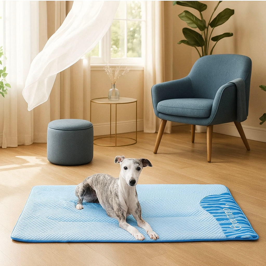 Kühlmatte Hund - Atmungsaktive Hundematte für heiße Sommertage