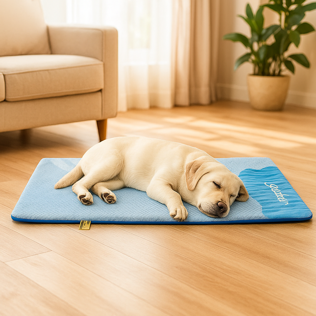 Kühlmatte Hund - Atmungsaktive Hundematte für heiße Sommertage