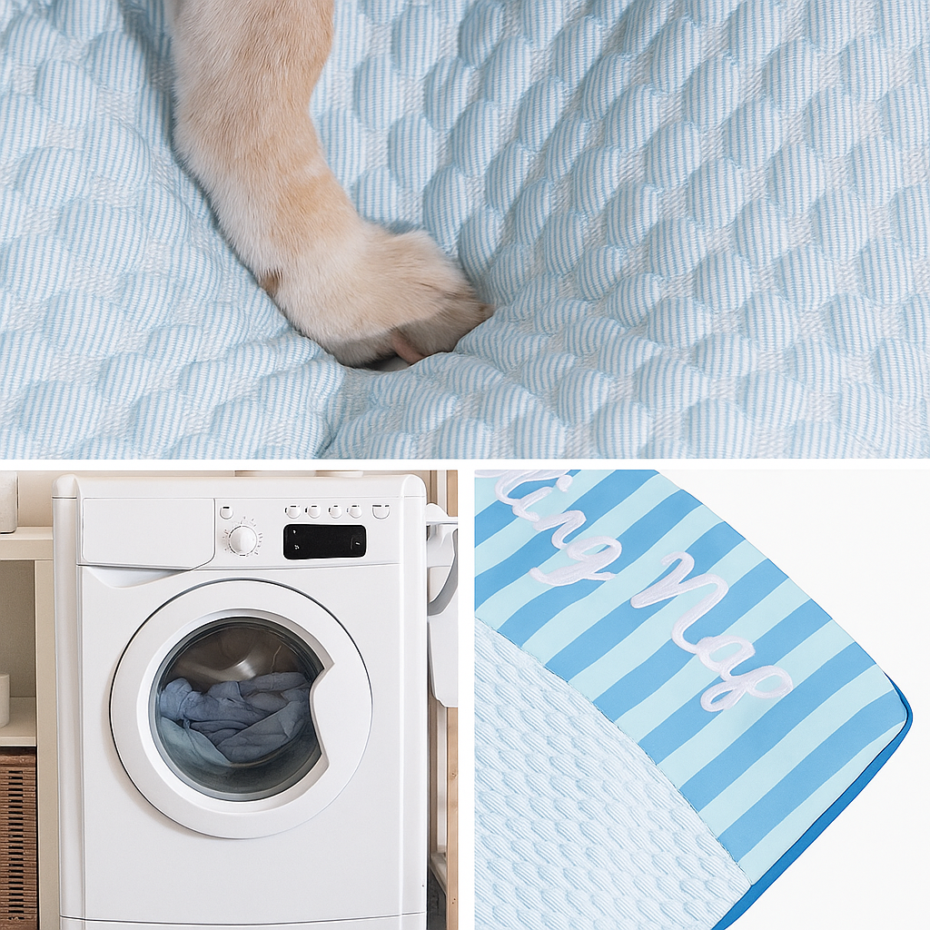 Kühlmatte Hund - Atmungsaktive Hundematte für heiße Sommertage