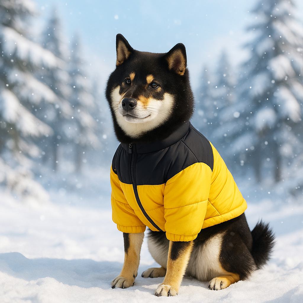 Hundejacke Winter - Wasserdichter Hundemantel mit Fleece-Futter