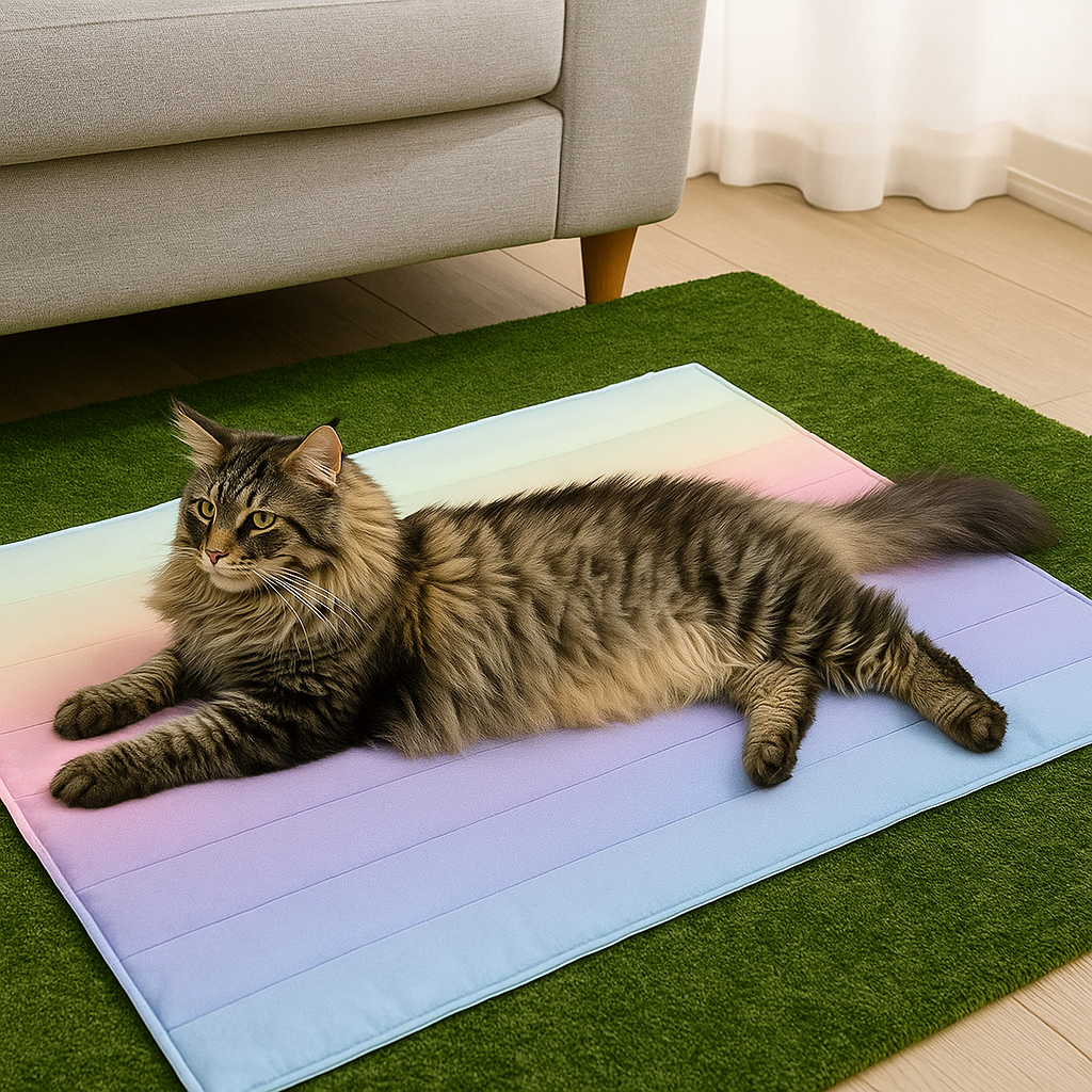 Kühlmatte Katze & Hund | Mit Gel-Füllung & modernem Design