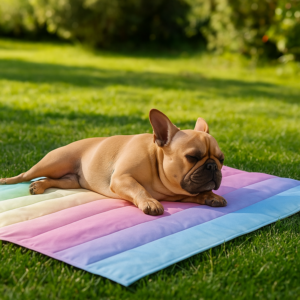 Kühlmatte Katze & Hund | Mit Gel-Füllung & modernem Design