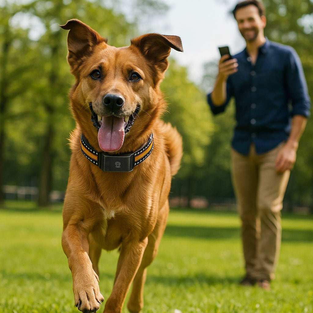 SicherSpur – GPS-Tracker mit 4G & App für Hunde & Katzen