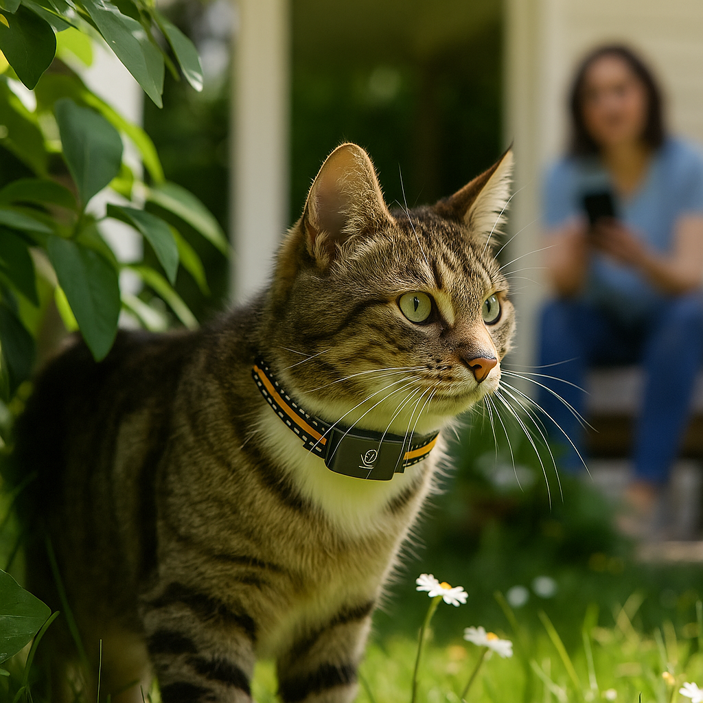 SicherSpur – GPS-Tracker mit 4G & App für Hunde & Katzen