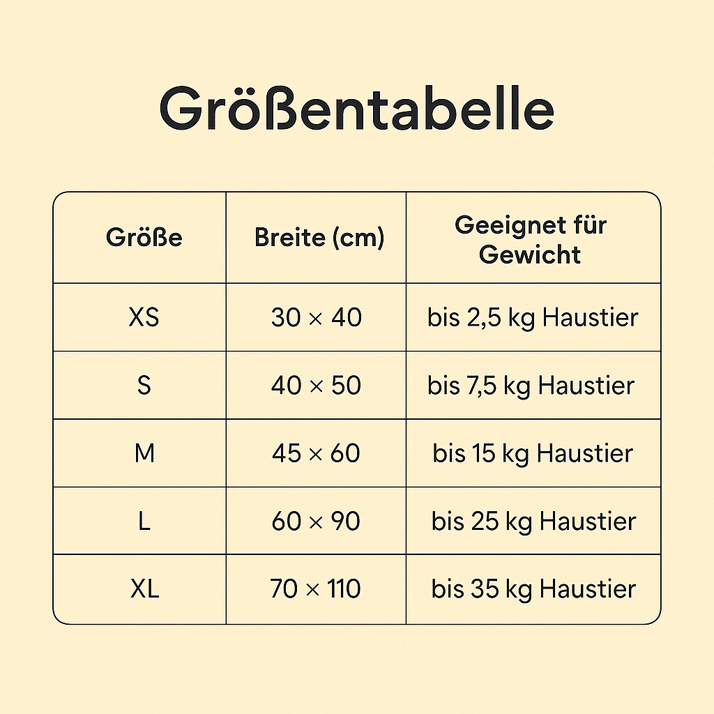 Kühlmatte Katze & Hund | Mit Gel-Füllung & modernem Design