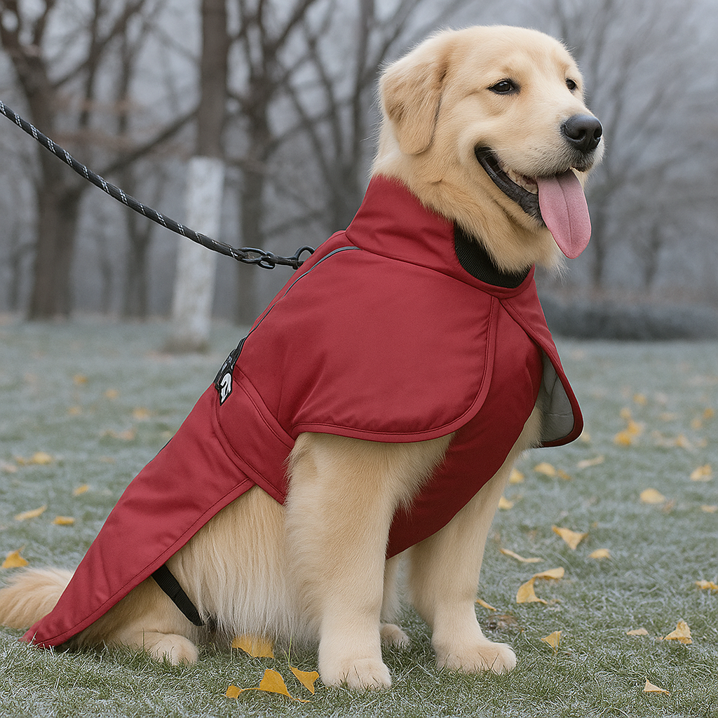 Winter Hundemantel | Wasserdicht & warm für mittelgroße & große Hunde