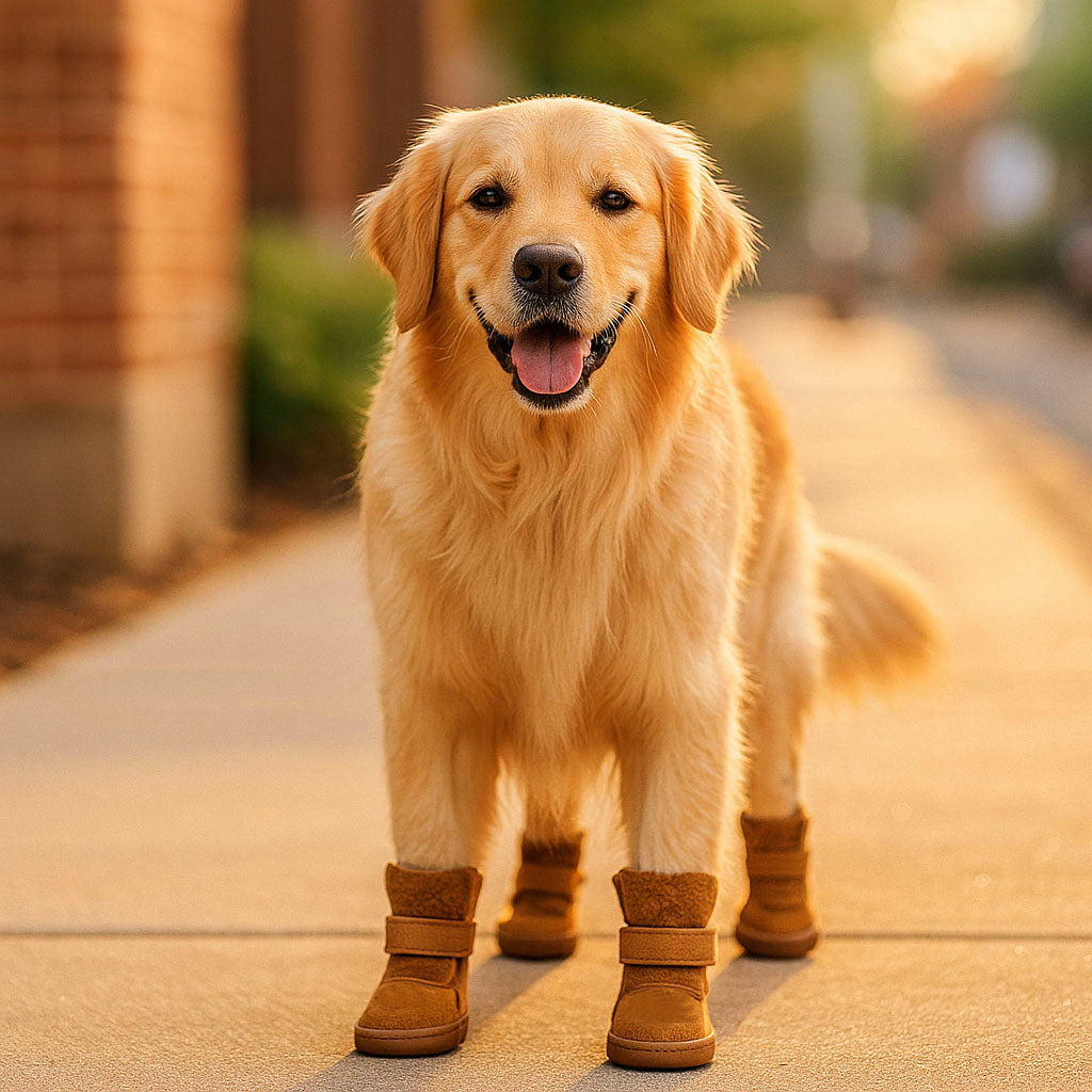 Hundeschuhe Pfotenschutz | Allwetter Schutz gegen Hitze & Kälte