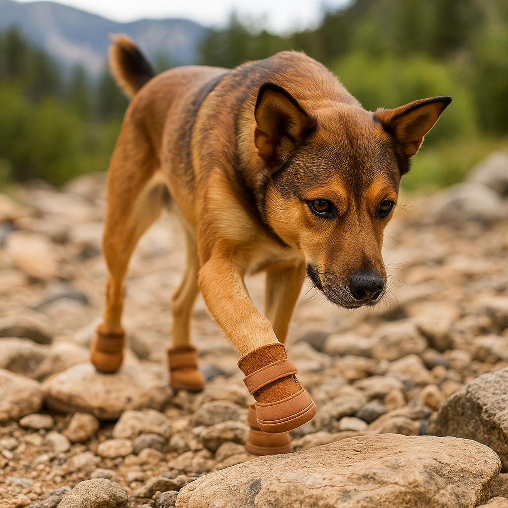 Hundeschuhe Pfotenschutz | Allwetter Schutz gegen Hitze & Kälte
