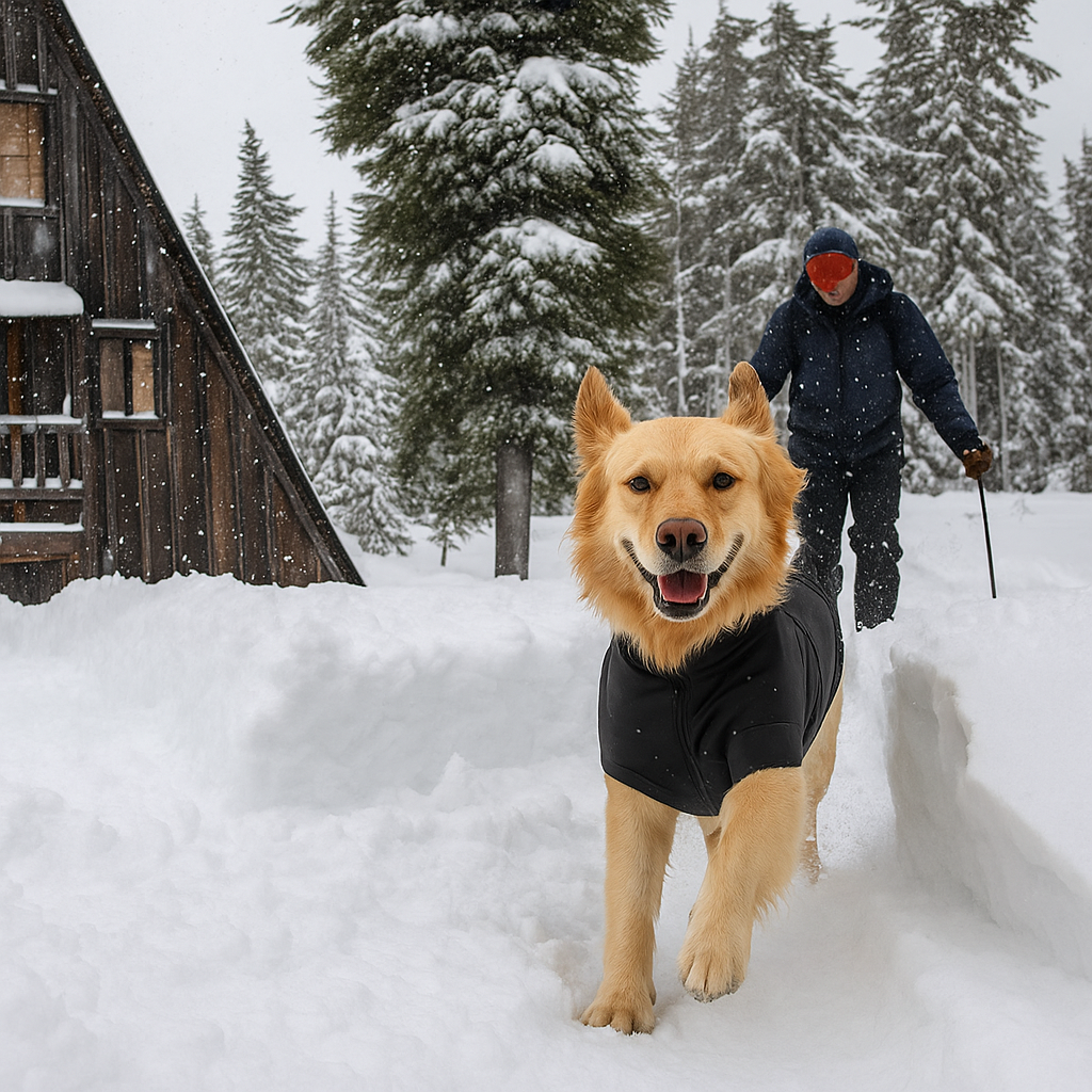 Hundejacke Winter | Softshell wasserdicht & atmungsaktiv