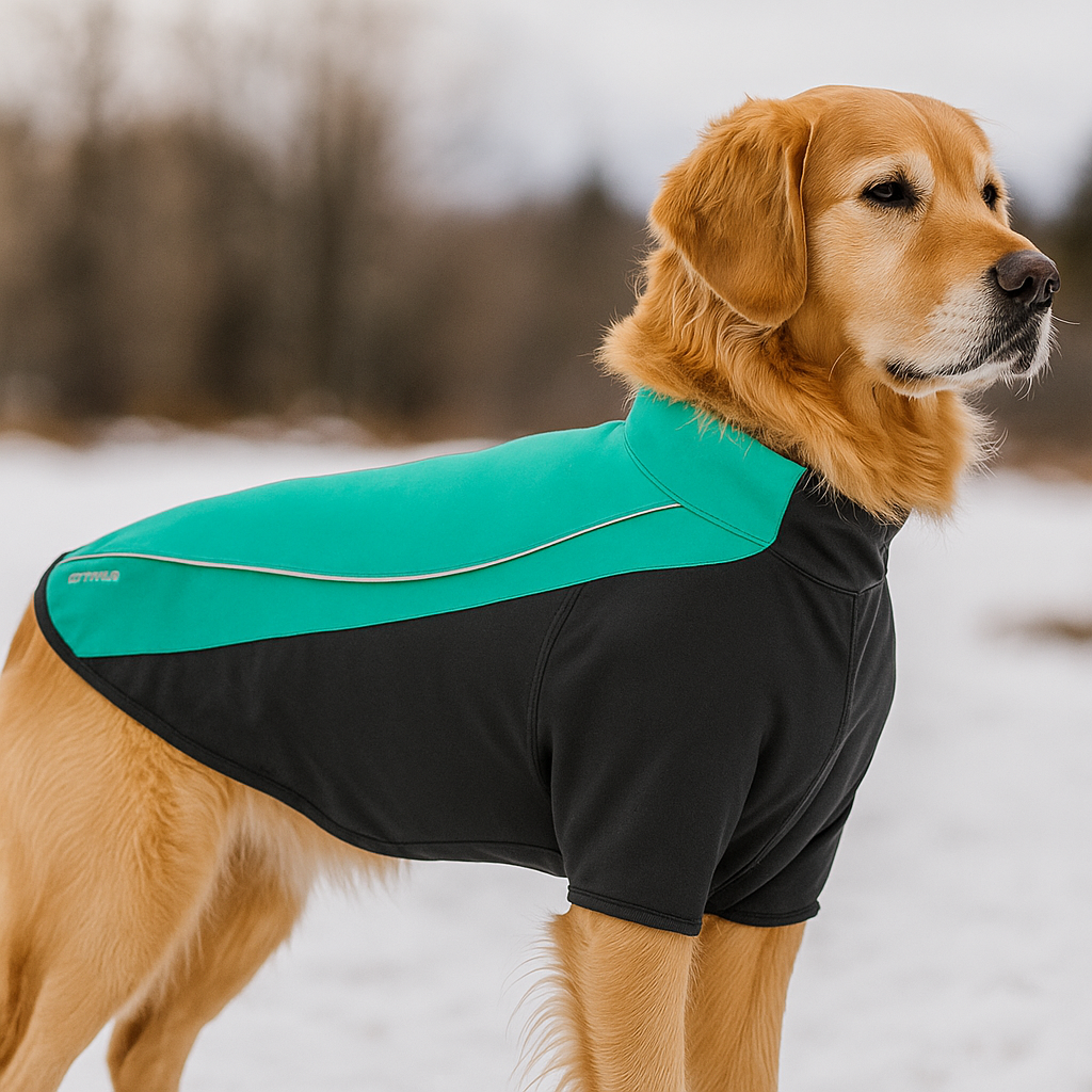 Hundejacke Winter | Softshell wasserdicht & atmungsaktiv