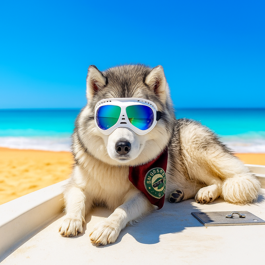 Hundeschutzbrille – Winddicht & mit UV-Schutz für kleine und mittelgroße Hunde