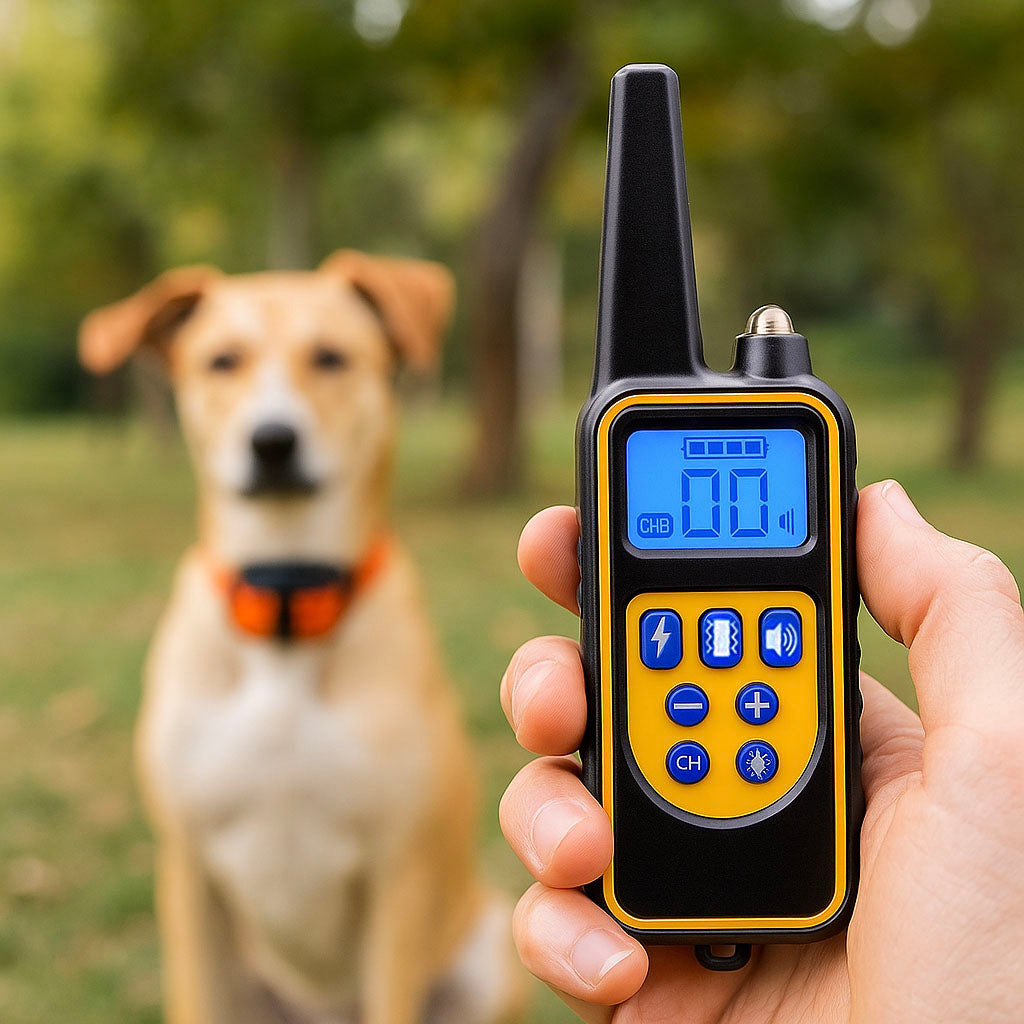 Trainingshalsband für Hunde | Ton, Vibration & Impuls | 800m