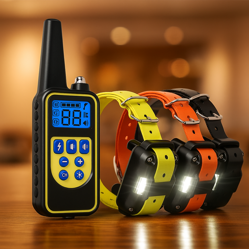 Trainingshalsband für Hunde | Ton, Vibration & Impuls | 800m