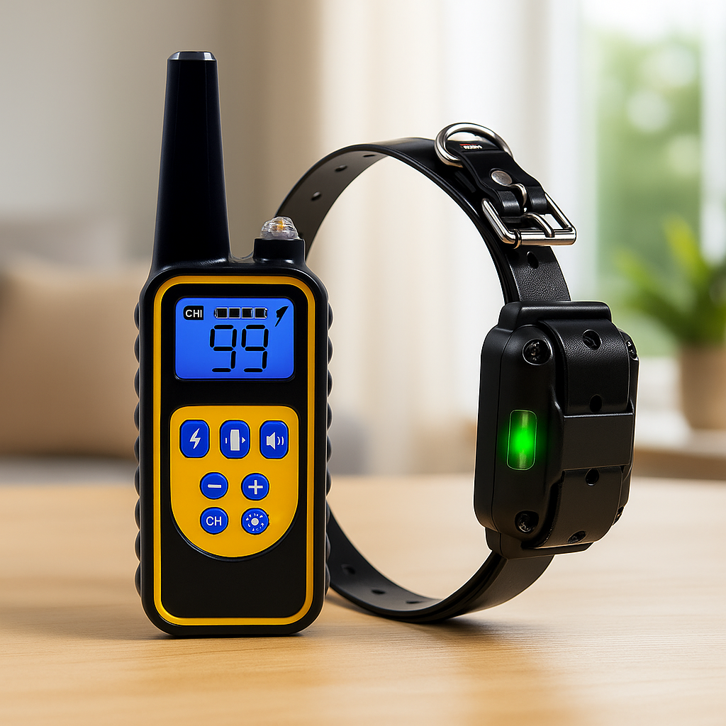Trainingshalsband für Hunde | Ton, Vibration & Impuls | 800m