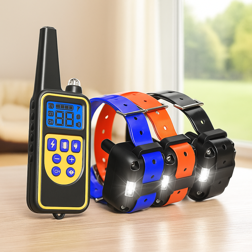 Trainingshalsband für Hunde | Ton, Vibration & Impuls | 800m