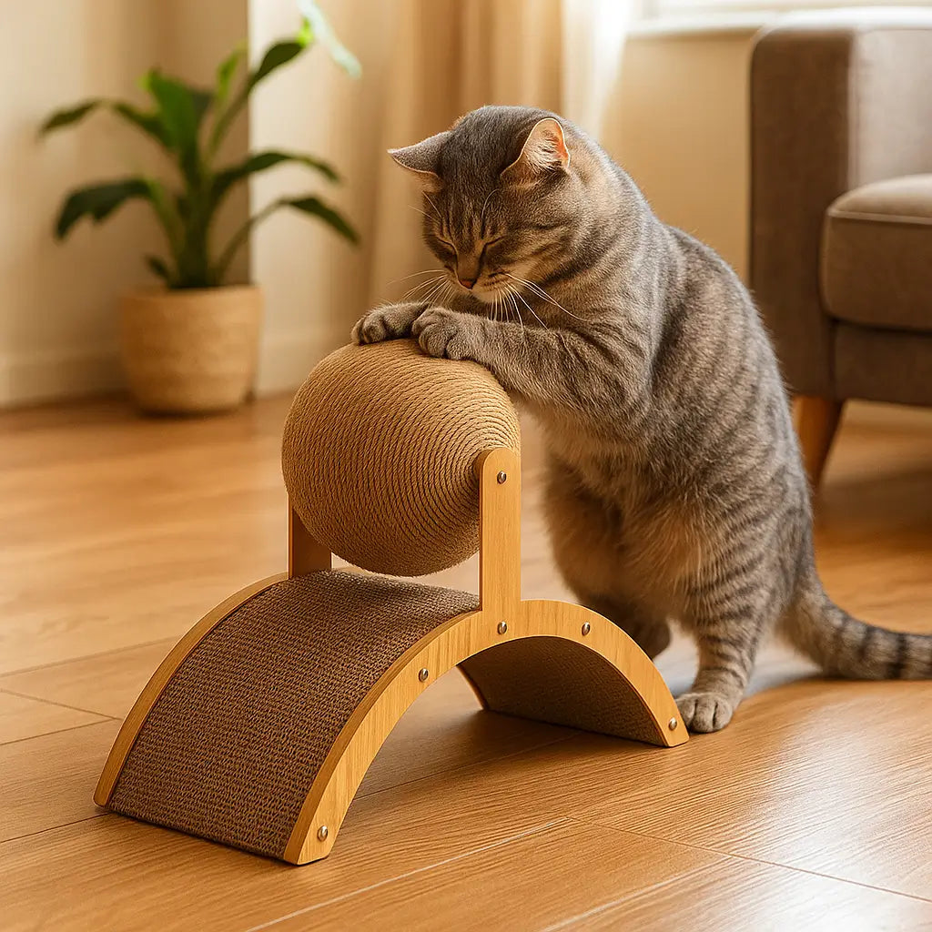 Katzenspielzeug aus Sisal | Kratzspielzeug für Katzen & Kätzchen