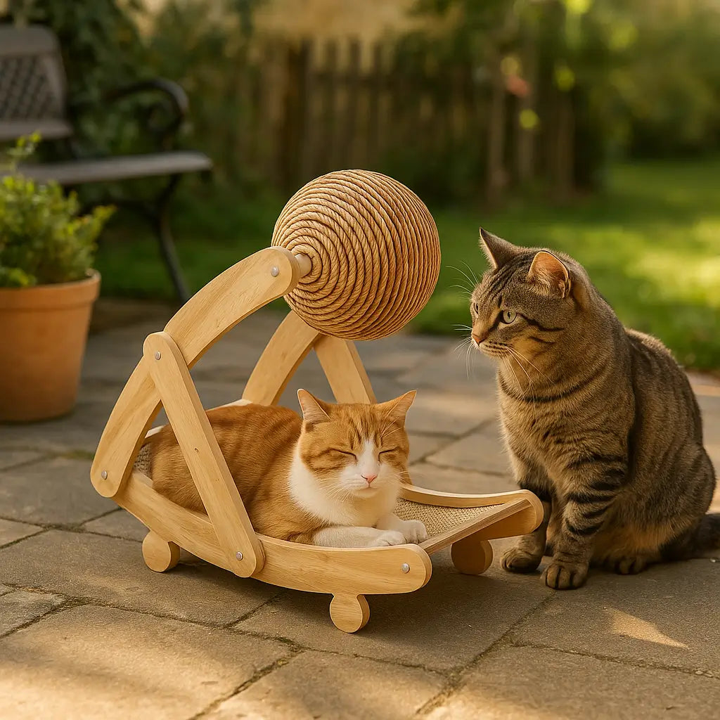 Katzenspielzeug aus Sisal | Kratzspielzeug für Katzen & Kätzchen