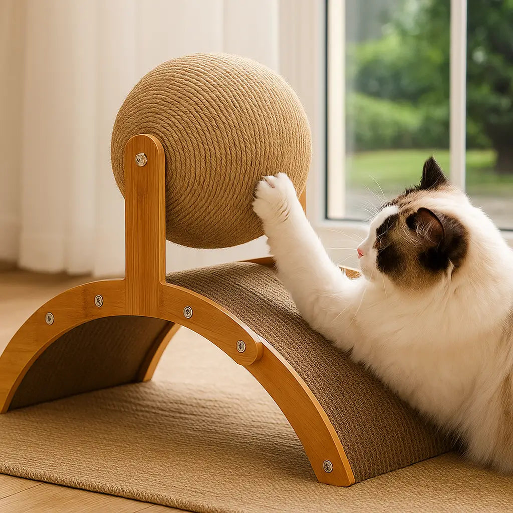 Katzenspielzeug aus Sisal | Kratzspielzeug für Katzen & Kätzchen