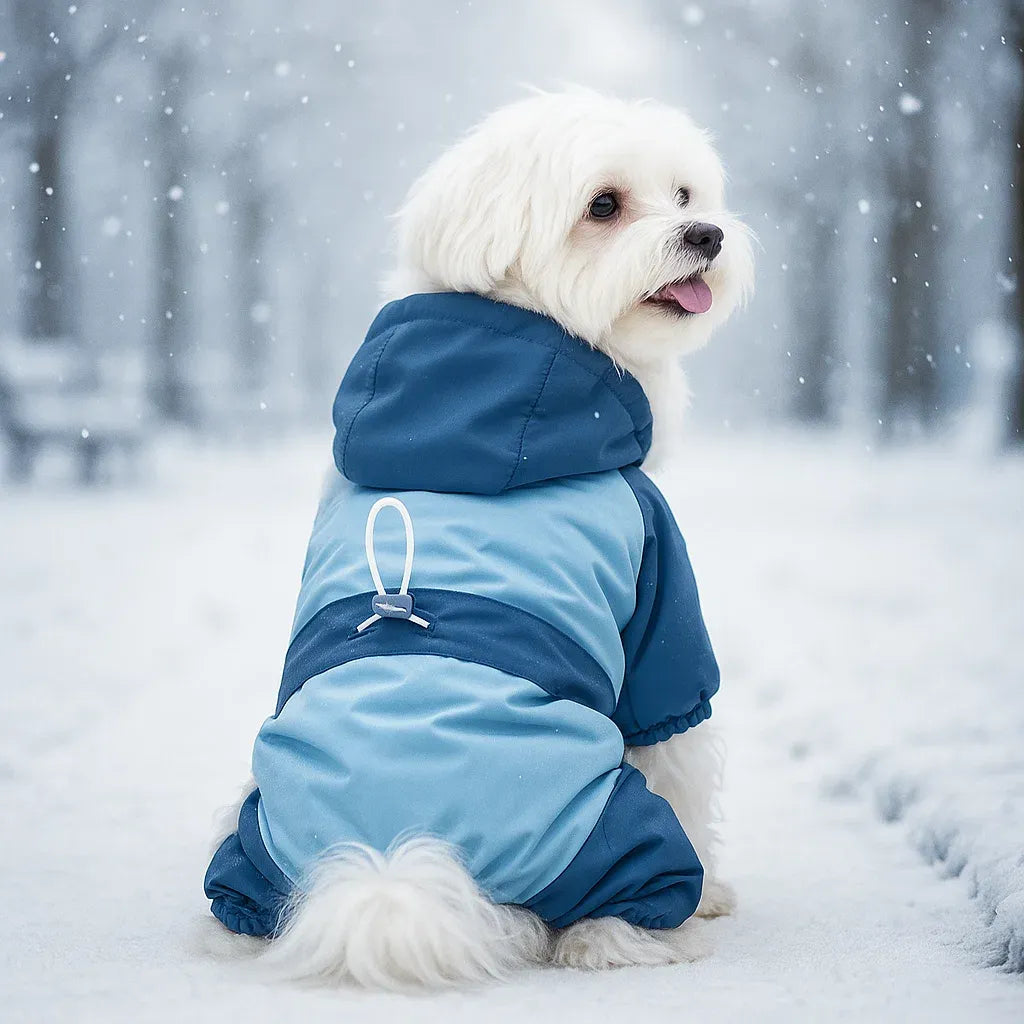Winter Hundemantel Wasserdicht | Warmer Outdoormantel für Hunde