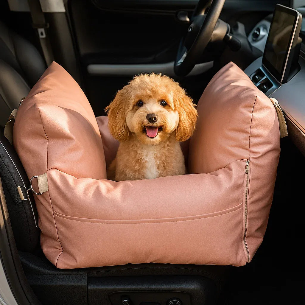 Luxus Hunde Autositz | Komfortabler & Sicherer Reisesitz für Hunde