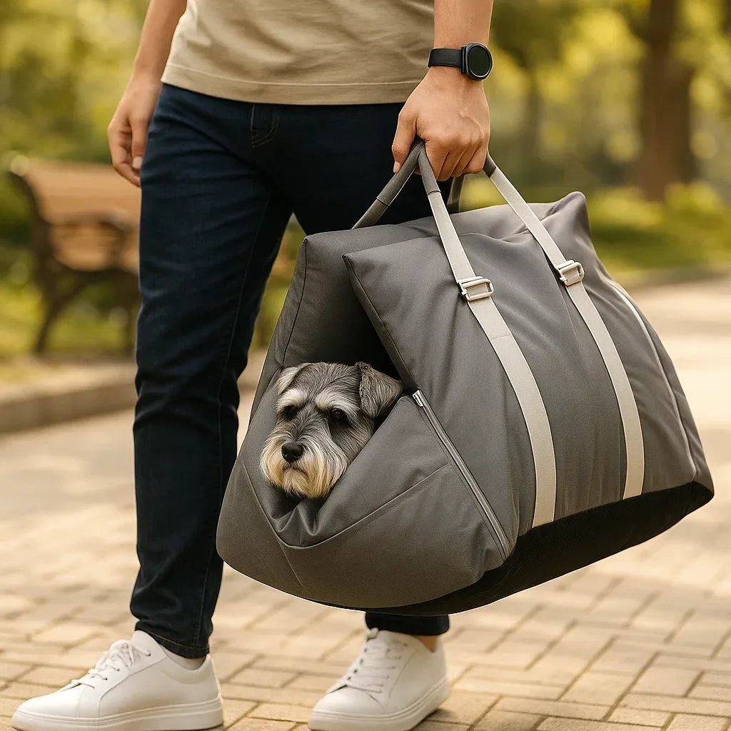 Luxus Hunde Autositz | Komfortabler & Sicherer Reisesitz für Hunde