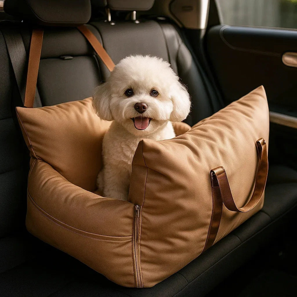 Luxus Hunde Autositz | Komfortabler & Sicherer Reisesitz für Hunde