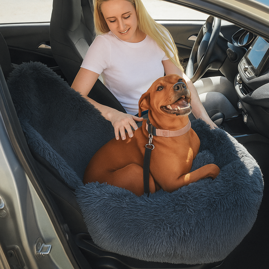 RideBuddy – Der Premium-Autositz für entspannte Hundereisen