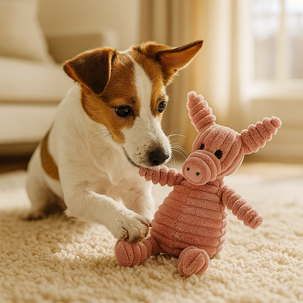 Weiches Hundespielzeug zum Kuscheln & zur Beschäftigung