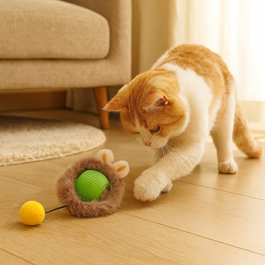 Interaktives Hundespielzeug mit Bewegung – Beschäftigung & Action für Zuhause
