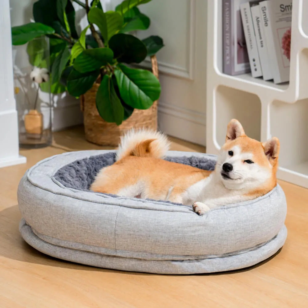 Luxe CozyBett – Das luxuriöse Kuschelbett für entspannte Hundeträume