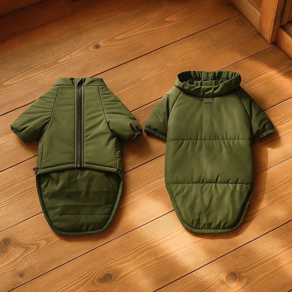 Winter Hundemantel für Große Hunde | Winddichte & Warme Baumwolljacke