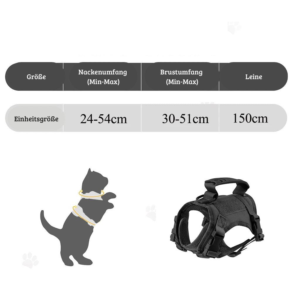 KletterKönig – Das ausbruchsichere Katzengeschirr mit Griff für Abenteuer draußen