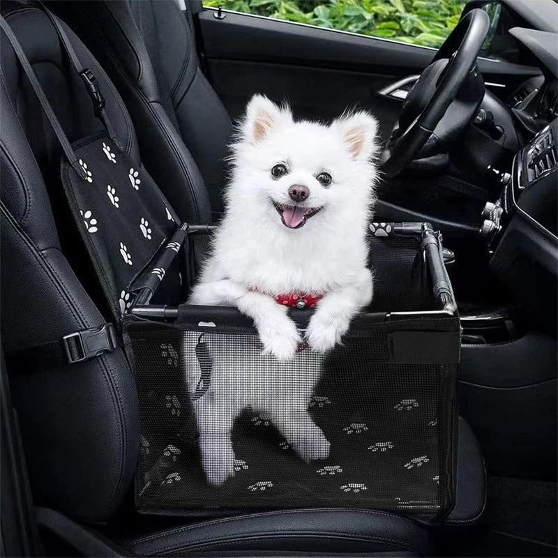 Hunde Autositz Erhöht | Sicherer & Bequemer Reisesitz für Kleine Hunde