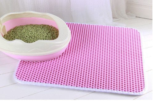 CleanPaw – Die hygienische Katzenstreumatte mit Wabenstruktur für ein sauberes Zuhause