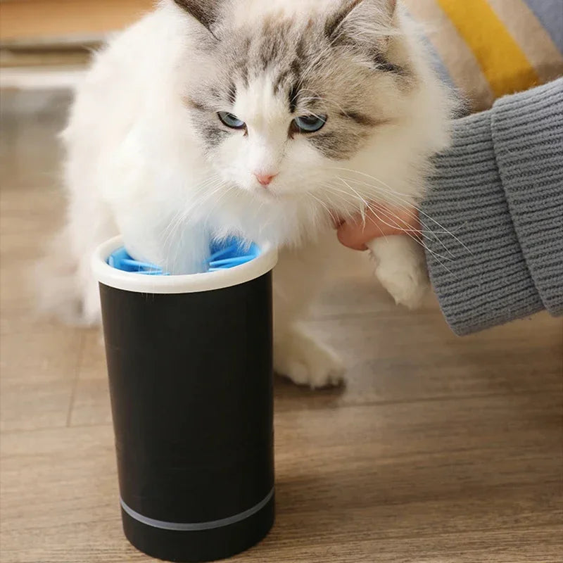 PfotenZauber – Der elektrische Pfotenreiniger für Hunde & Katzen