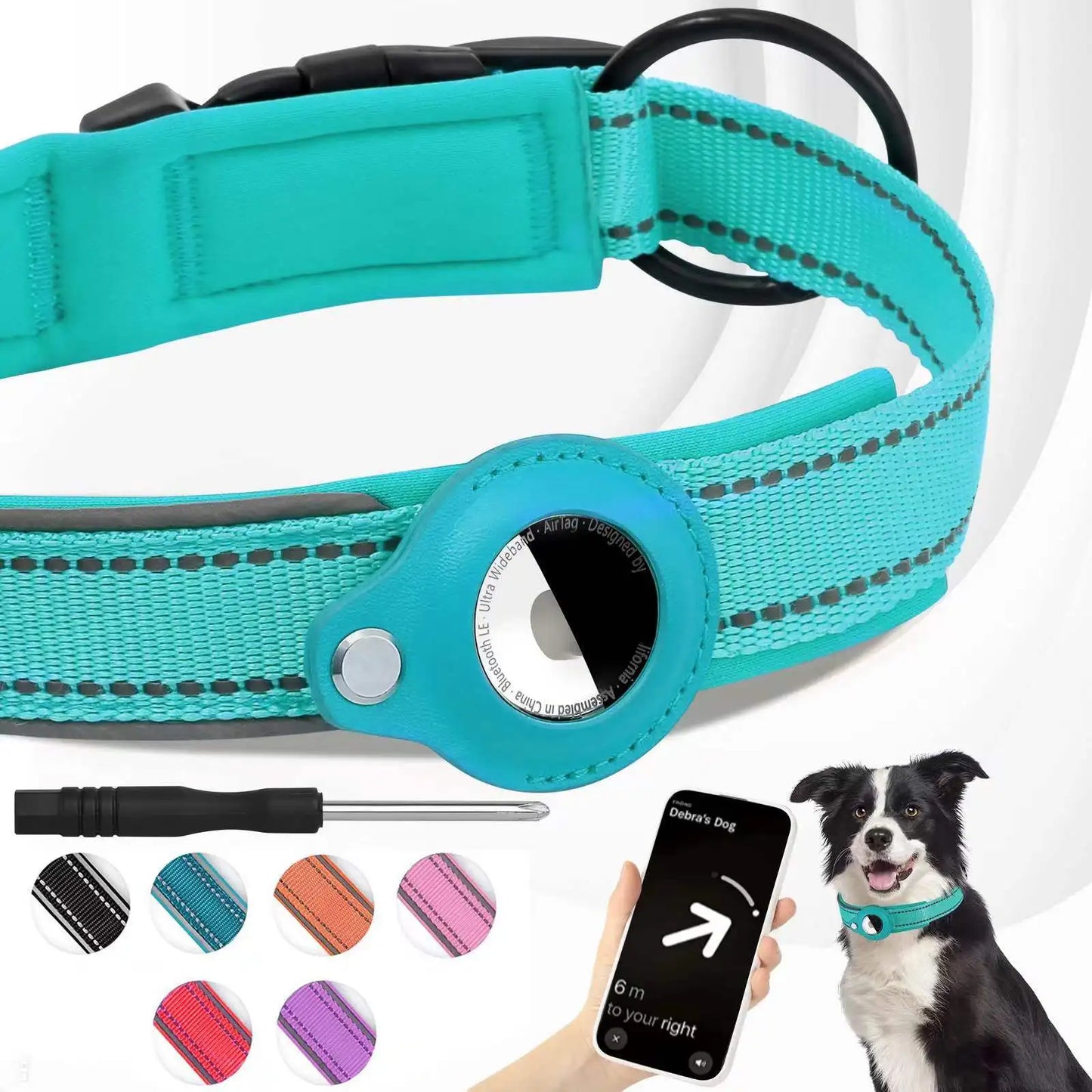 AirTag Hundehalsband – Sicher und komfortabel für die Ortung