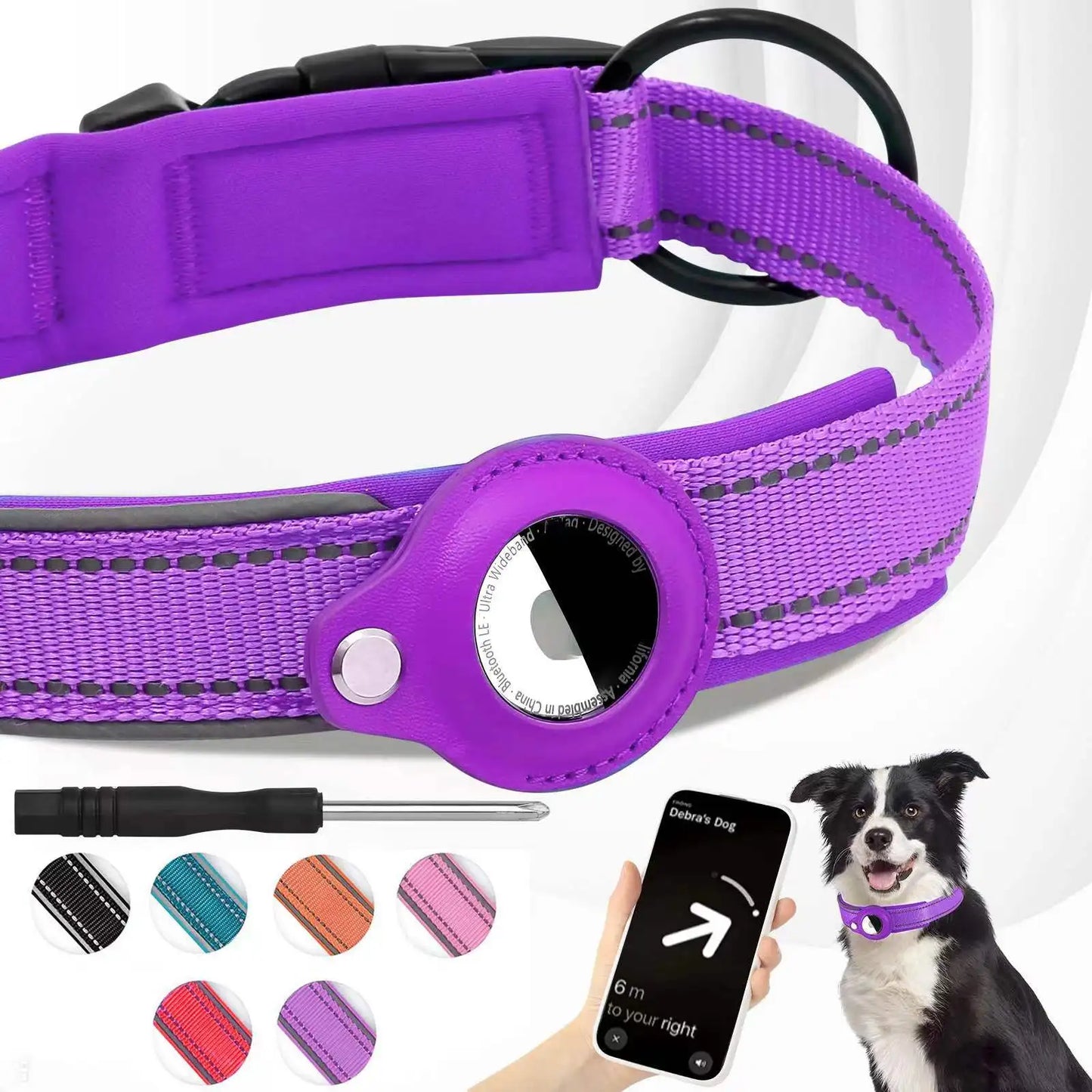 AirTag Hundehalsband – Sicher und komfortabel für die Ortung