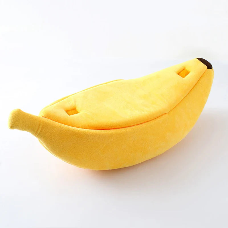 KuschelBanane – Das lustige & gemütliche Katzenbett in Bananenform