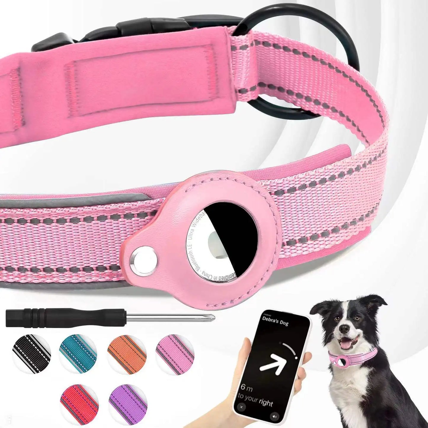 AirTag Hundehalsband – Sicher und komfortabel für die Ortung