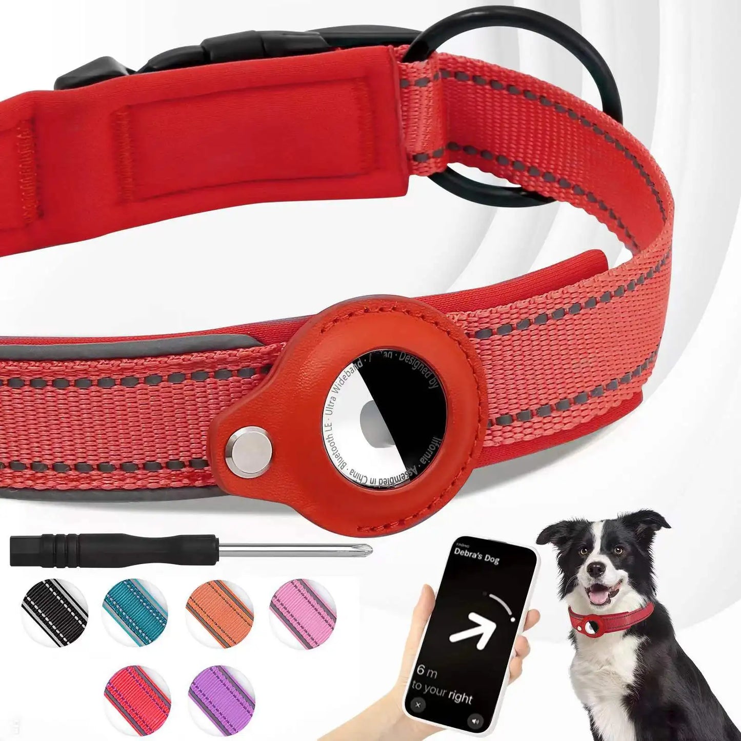 AirTag Hundehalsband – Sicher und komfortabel für die Ortung