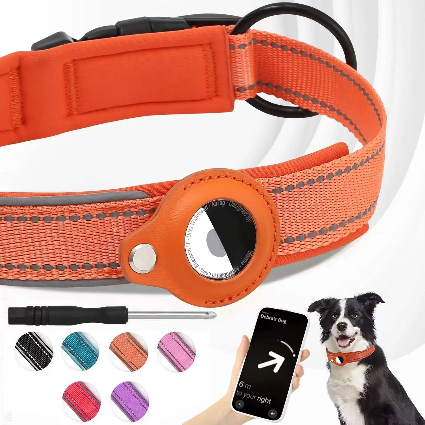 AirTag Hundehalsband – Sicher und komfortabel für die Ortung