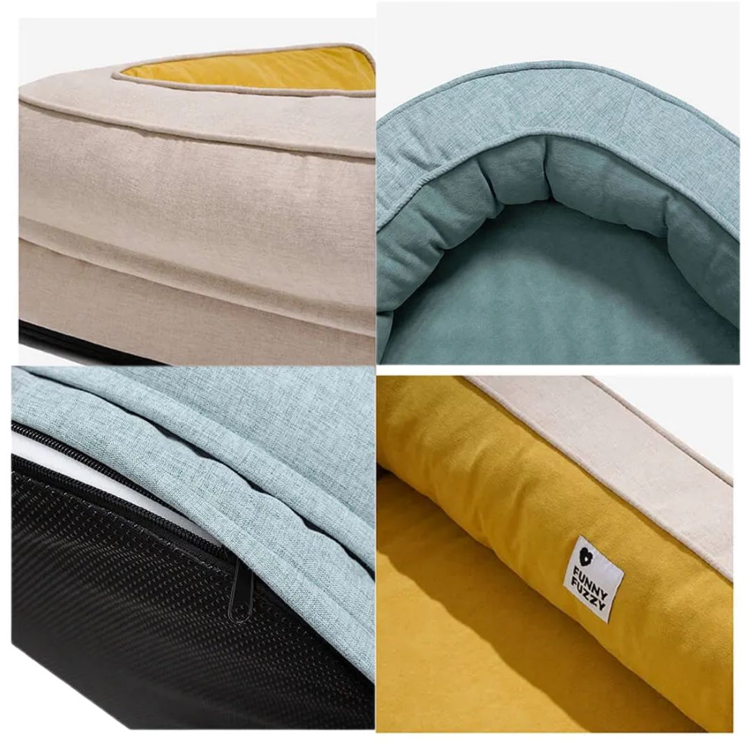 Luxe CozyBett – Das luxuriöse Kuschelbett für entspannte Hundeträume
