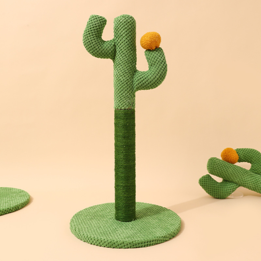 KratzKaktus – Der stylische Kratzbaum, der Krallen pflegt und deine Wohnung aufwertet