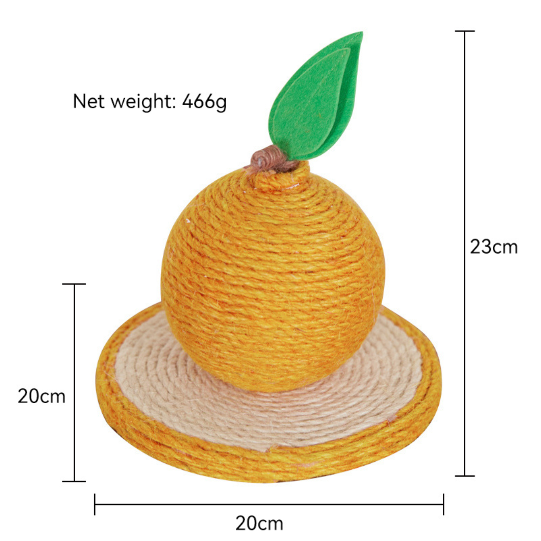 Kratzi fruit - Das natürliche Sisalkratzspiel für glückliche Katzen