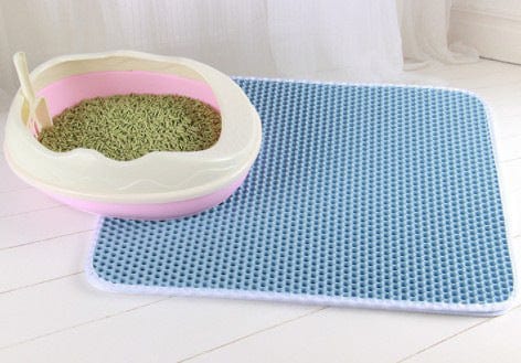 CleanPaw – Die hygienische Katzenstreumatte mit Wabenstruktur für ein sauberes Zuhause